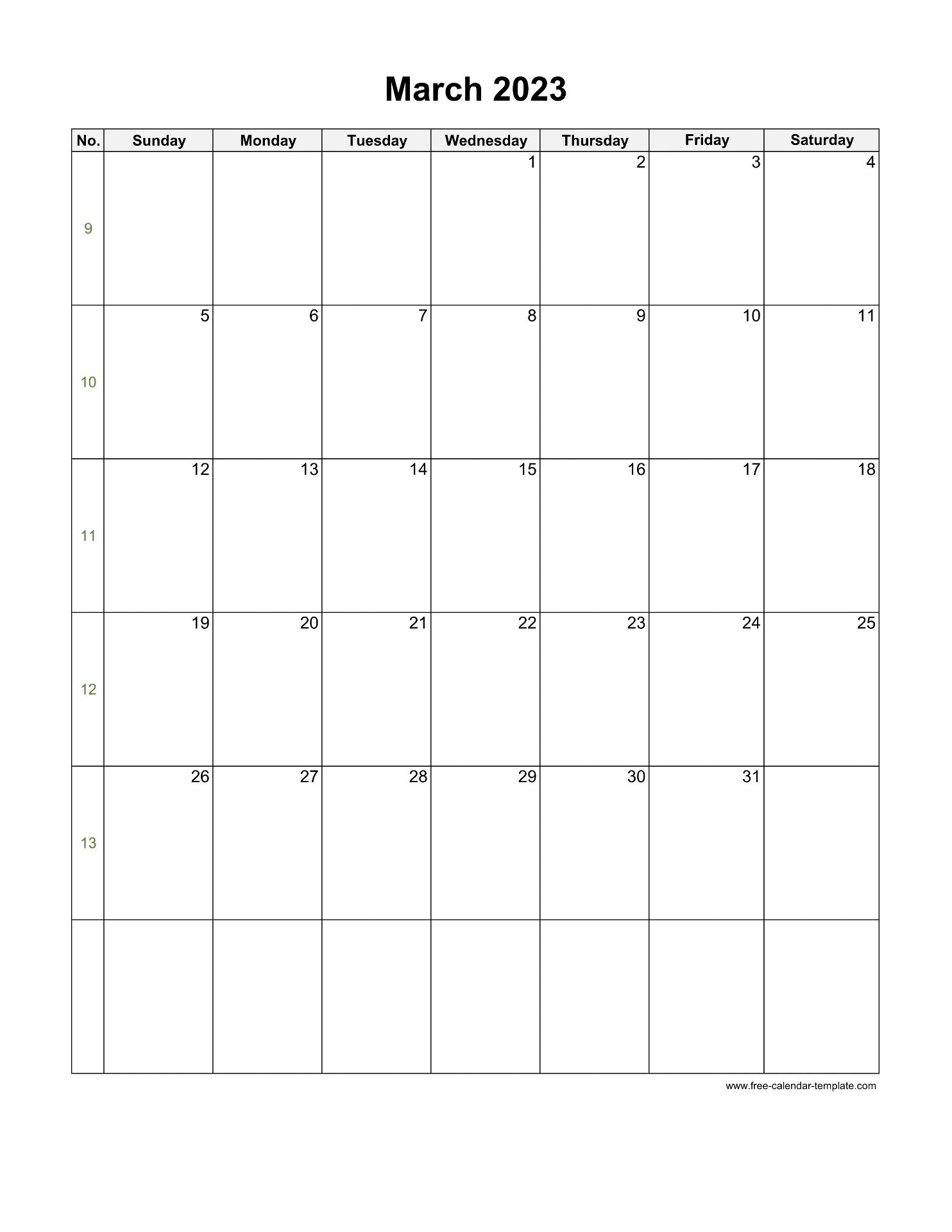 March 2023 Calendar With Holidays Printable Time And Date Calendar 